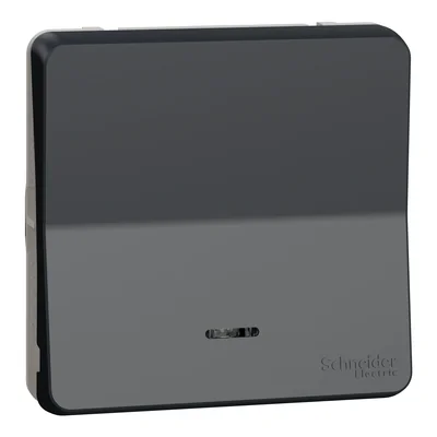 MUREVA STYL IP55 Button mechanism with backlight anthracite
