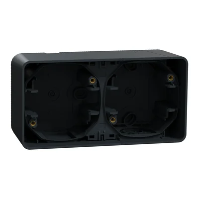 MUREVA STYL IP55 Double horizontal wall base anthracite