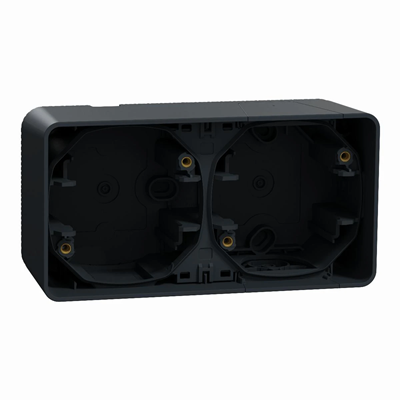 MUREVA STYL IP55 Double horizontal wall base anthracite