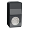 MUREVA STYL IP55 Interrupteur escalier + prise 2P+PE anthracite