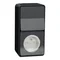 MUREVA STYL IP55 Interrupteur escalier + prise 2P+PE anthracite