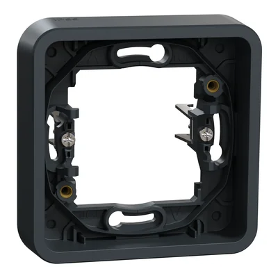MUREVA STYL IP55 Single flush-mounted base with claws anthracite