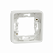 MUREVA STYL IP55 Single white flush-mounted base