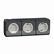 MUREVA STYL IP55 Socket 2P+PE triple schuko anthracite