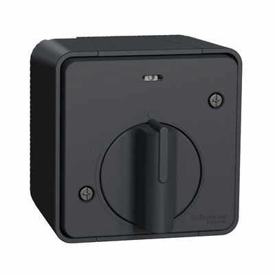 MUREVA STYL IP55 Time switch anthracite