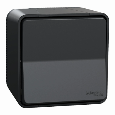 MUREVA STYLE IP55 Anthracite push-button