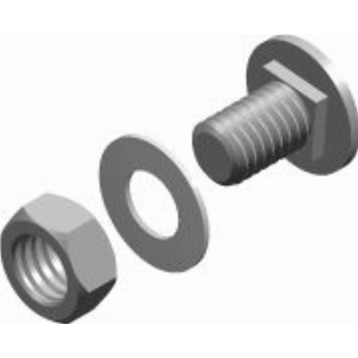 Mushroom head screw (set), SGNM6x12