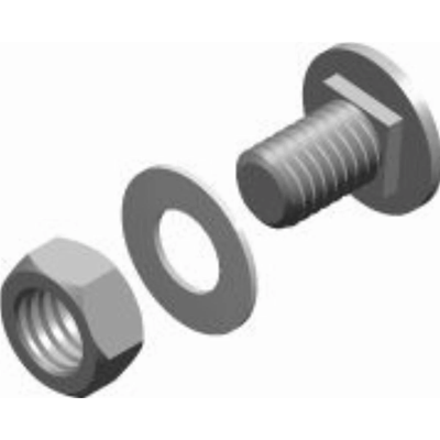 Mushroom head screw (set), SGNM8x14
