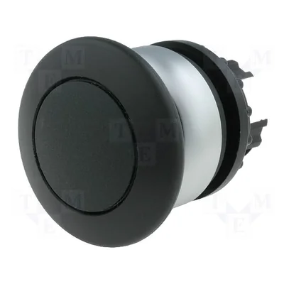 Mushroom push-button, black, M22-DRP-S