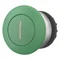 Mushroom push-button, green i, M22-DP-G-X1