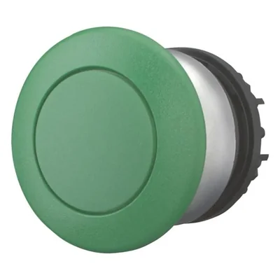 Mushroom push-button, green, M22-DP-G