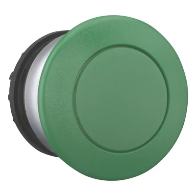 Mushroom push-button, green, M22-DRP-G