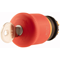 Mushroom pushbutton actuator, red, M22-PVS