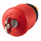 Mushroom pushbutton actuator, red, M22-PVS