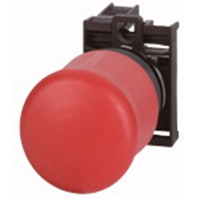 Mushroom pushbutton actuator, red, M22-PVS