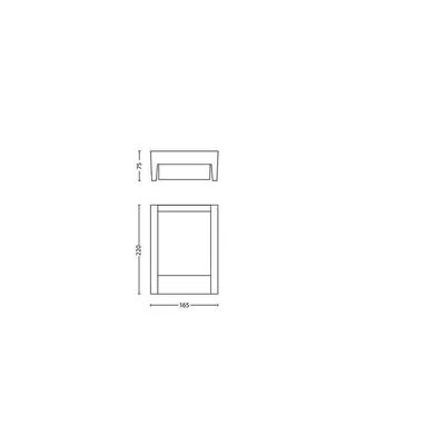 myGarden Wandleuchte 230V 6W 600lm WW