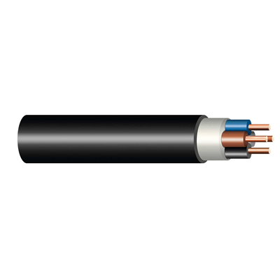 N2XH-J 0,6/1kV 4x1,5 RE B2ca s1a d1 a1 Cable ignífugo libre de halógenos con conductor de cobre y aislamiento de material reticulado libre de halógenos D 500 m