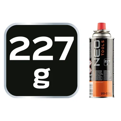 Nabój z gazem butan, 227 g
