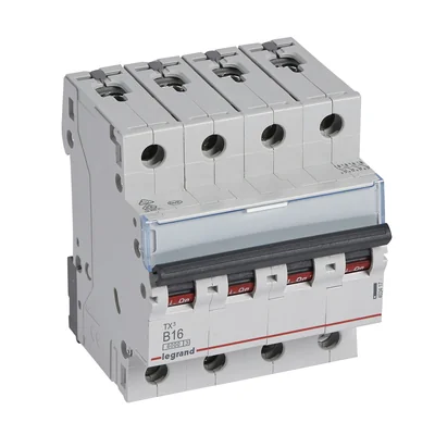 NADPROUDOVÝ JISTIČ S 304 4P B 16A 6000A Řada TX3