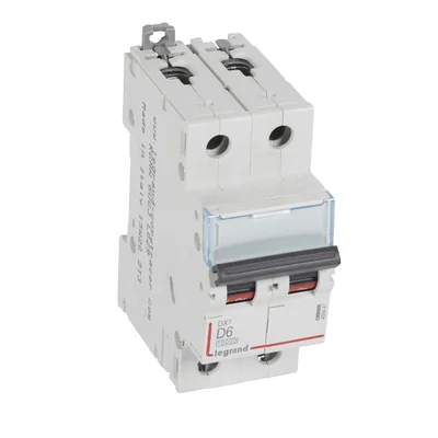 NADPROUDOVÝ JISTIČ S 312 2P D 6A 10000A ŘADA DX3