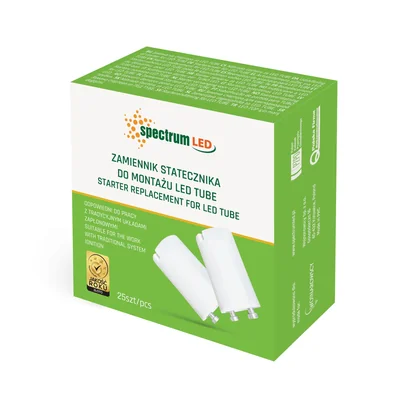 Náhradní startér pro LED trubici, jednostranně napájený SPECTRUM