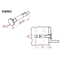 Nail anchor diameter 6mm length 40mm