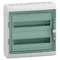 Накладний корпус Mureva (колишня Kaedra) IP65 MRV-2-18-NT-T прозорі двері 2 ряди 18 модулів/ряд