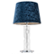 NANCY Tischlampe marineblauer Velours