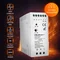 Napájecí zdroj na DIN lištu Qoltec | 60W | 12V | 5A | Bílý | Tenký