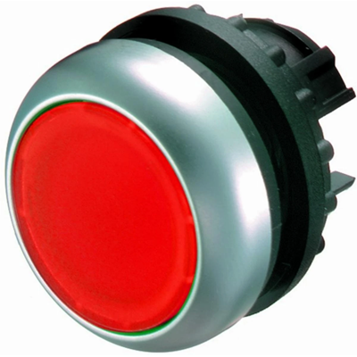 Napęd przycisku podświetlanego, kolor czerwony, M22-DL-R