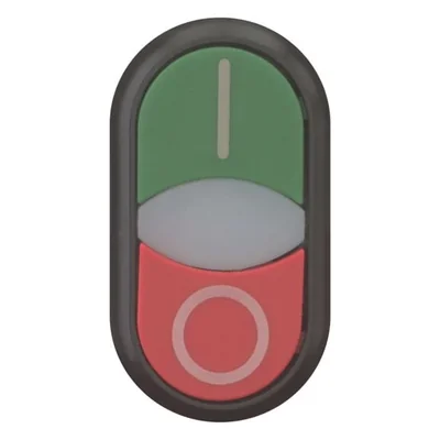 Napęd przycisku podświetlanego, M22S-DDLF-GR-X1/X0