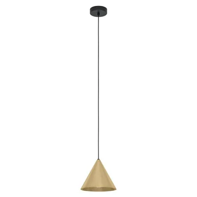NARICES Lampa wisząca 22cm 40W E27 IP20 mosiężna