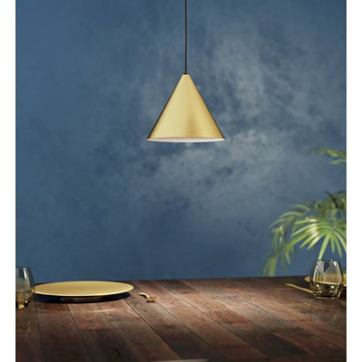 NARICES Pendant lamp 22cm 40W E27 IP20 brass