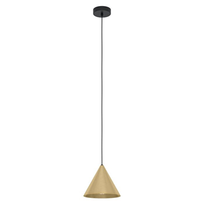 NARICES Závěsné svítidlo 22cm 40W E27 IP20 mosaz