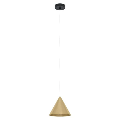 NARICES Závěsné svítidlo 22cm 40W E27 IP20 mosaz