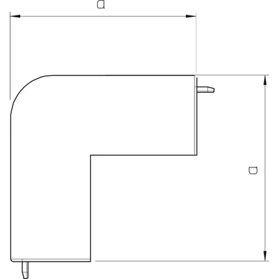 Narożnik zewnętrzny WDK 40X110