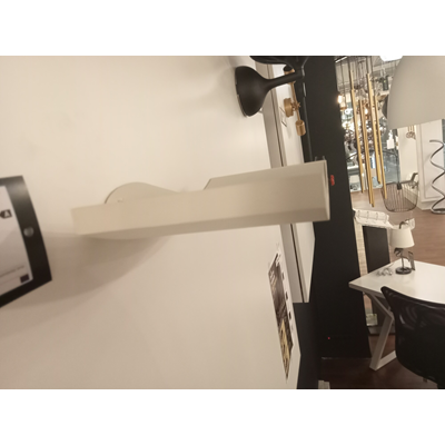 Nástěnná lampa Microsurf bílá