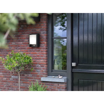 Nástěnná lucerna Arbor IR 4000K antracitová myGarden Nástěnná lampa