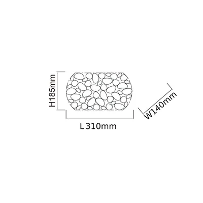 Nástěnné svítidlo Carera Gold Parette Gold