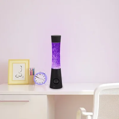 Настільна лампа Carnival RGB з динаміком чорна