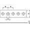 Nastro di montaggio perforato 17x0,7mm 10m
