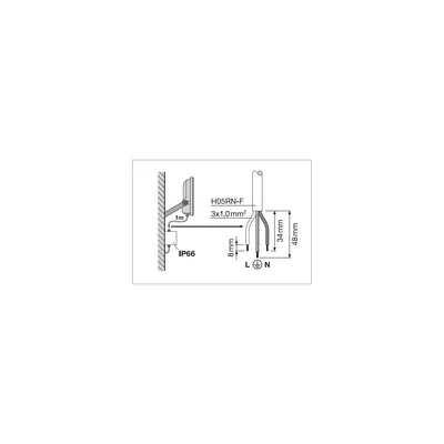Naświetlacz FLOODLIGHT 200 133W 20KLM 840 PS SY100 WT