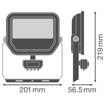 Naświetlacz FLOODLIGHT SENSOR 50 41W 6KLM 840 PS SY100 BK