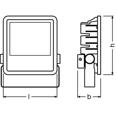 Naświetlacz LED 150W 15000lm 6500K 230V IP65 FLOODLIGHT czarny