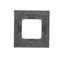 Natur-Metall-Rahmen CLASSIC INOX IP20/IP44