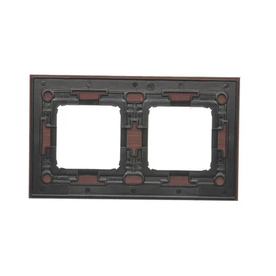 Nature-Drewno GOLDEN WALNUT IP20/IP44 double frame