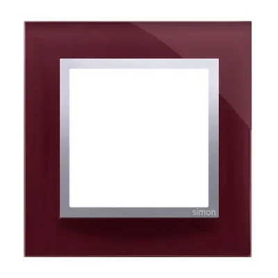 Nature-Glass 1-fold frame TEMPTING PLUM IP20/IP44