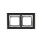 Nature-Glass 2-fold frame MOON LAVA IP20/IP44