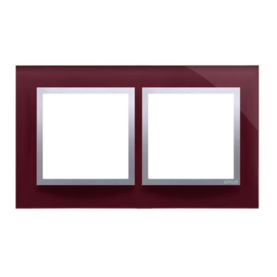 Nature-Glass 2-fold frame TEMPTING PLUM IP20/IP44