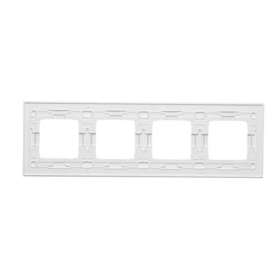 Nature-Glass 4-fold frame WHITE PEARL IP20/IP44